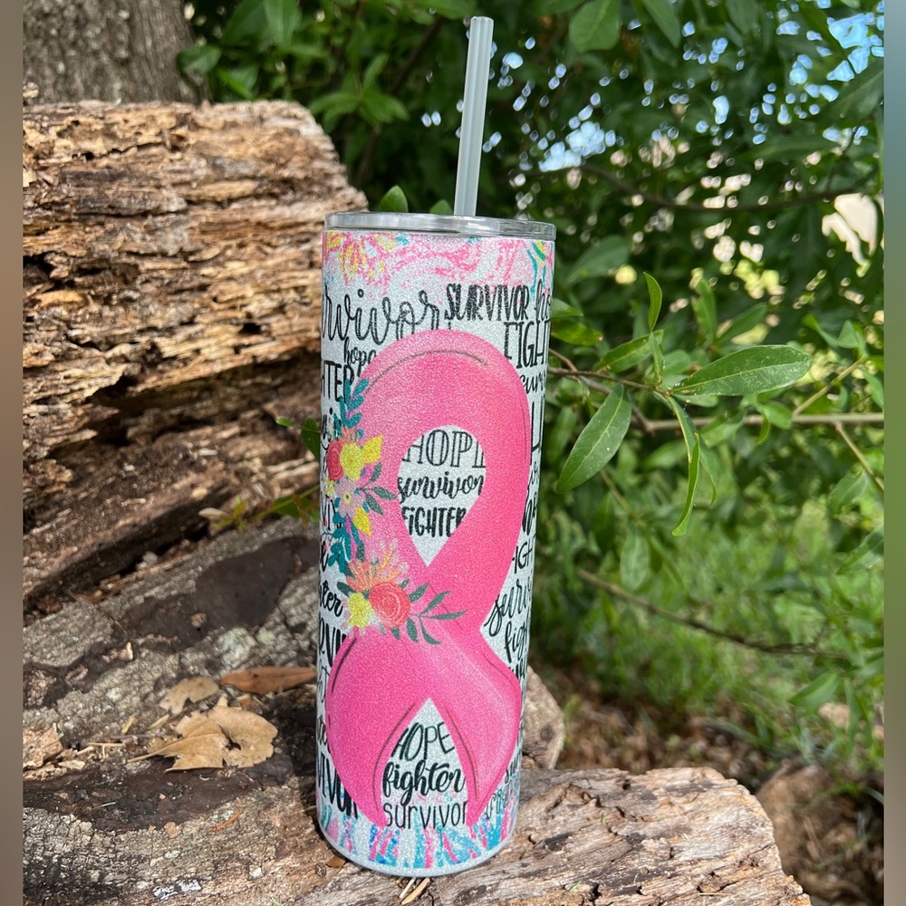 Breast Cancer Survivors Tumbler/Cup